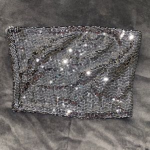 Glitter tube top Taylor Swift mirrorball eras tour